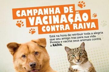 Campanha de Vacinação contra a raiva