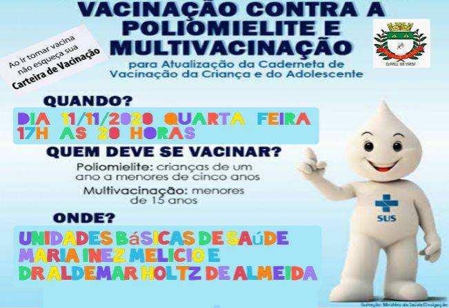 Vacinação contra a poliomielite e multivacinação